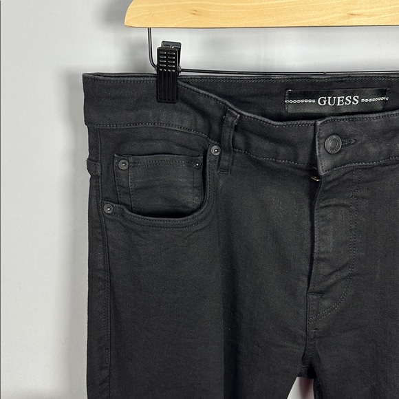 Guess Miami Skinny Jeans Black Men’s 33x32 Slim Fit Denim - Picture 7 of 9